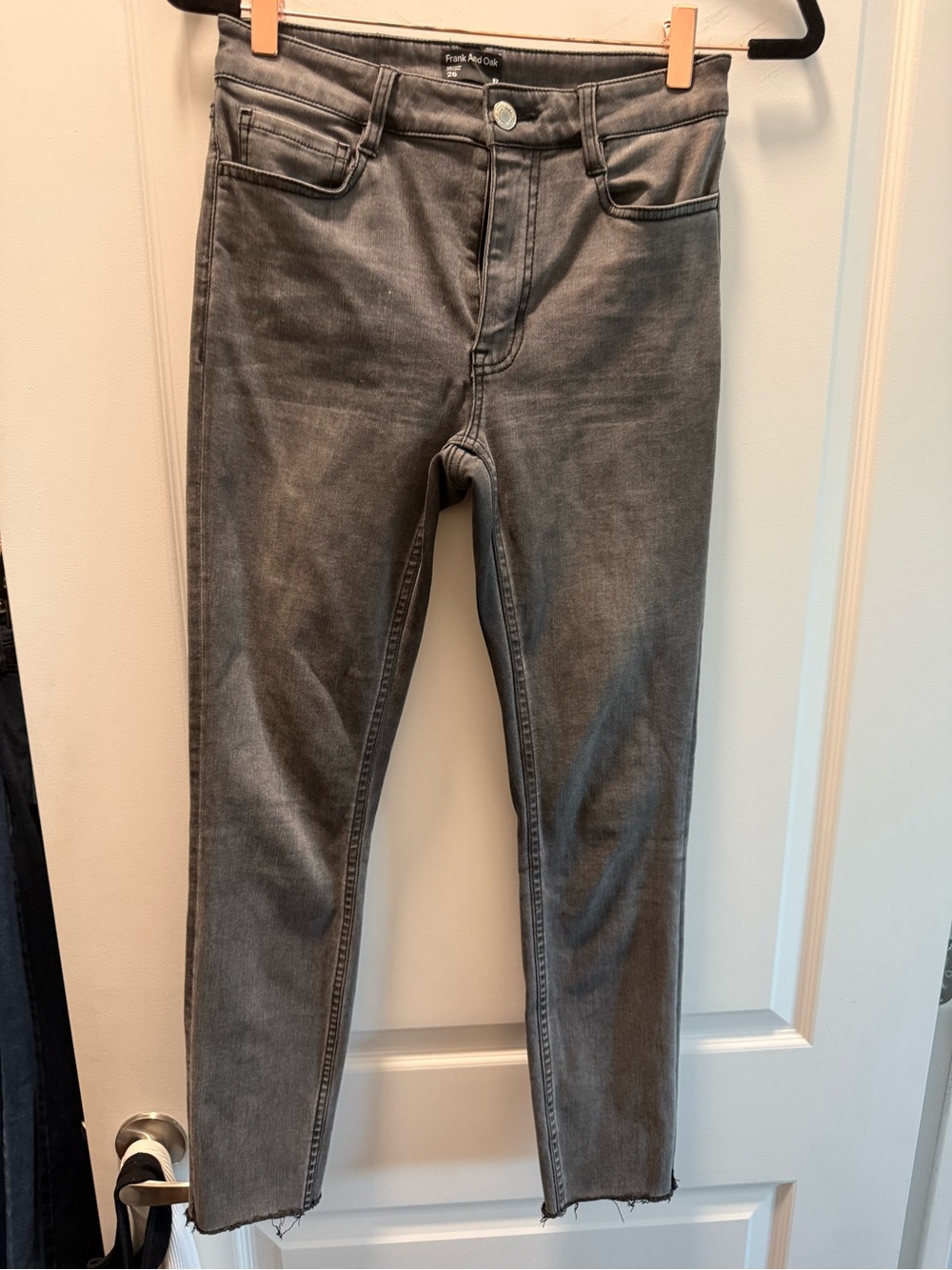 Frank & Oak High-Rise Skinny Jeans